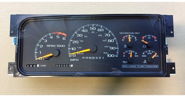 12216709 - Cluster Asm - Instrument, Miles/KM, Gas, PRNDL (2001-2002 W22)